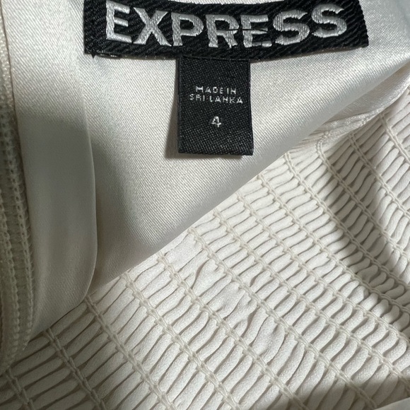 Express White Short Dress - Picture 2 of 4